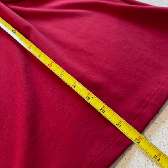 Prana Twist-Front Tank Top in Red, Size Medium - Picture 5 of 6